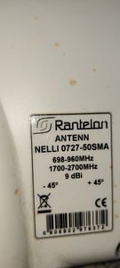 Rantelon Antenn Nelli 0727-50SMA (1 foto / 3)