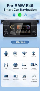 UUS! BMW E46 raadio android auto apple carplay (4 foto / 9)