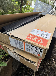 2x Velux EDW MK08 katuseakna paigalduskomplekti, aurukileta (4 foto / 5)