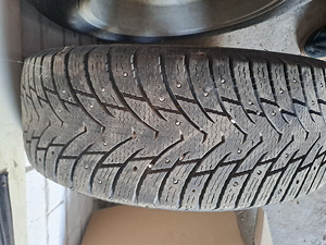 Диски Mitshubishi + зимние шины 215/55 R17 (3 фото из 8)