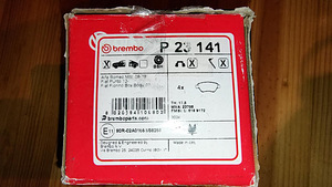 Brembo piduriklotsid P23141 Mito, Nemo, Punto, 500 (2 foto / 2)
