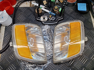 Mercedes benz w124 USA style suunatuled, tuli (1 foto / 9)