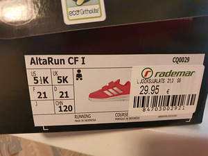 Adidas laste jooksujalats (3 foto / 3)
