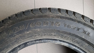 Nokian hakkapeliitta 5 4tk peaagu uued (4 foto / 5)
