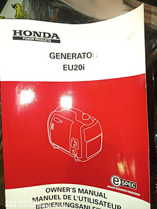 Honda EU20i (EU22i) Invertergeneraator 2000W UUS! (5 foto / 5)
