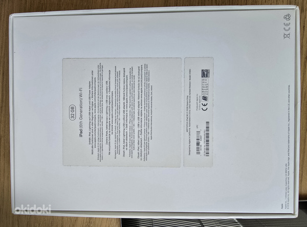 Apple Ipad 6gen. Wifi 32GB