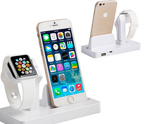 Charging cradle for iPhone and iWatch