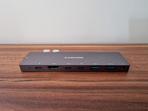 Canyon DS-8 USB-C dock Macbookidele (2 foto / 3)
