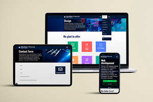 Professionaalsed WordPress veebilehed Müüki kasvatav disain (1 foto / 9)