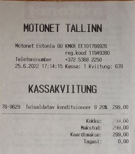 Teisaldatav konditsioneer / Kaasaskantav konditsioneer 9000 (4 foto / 4)