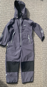 Kevad-sügisene softshell kombinesoon traksidega - 110 (2 foto / 3)