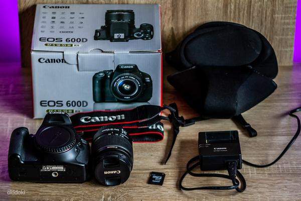 Canon 600d + 18-55mm kit (фото #1)