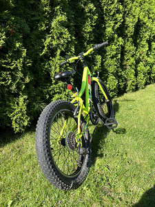 Laste mägijalgratas Aurelia MTB Plus 20", kollane (5 foto / 5)
