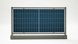 Bifacial Päikeseenergia Piirdeaed (6 foto / 8)