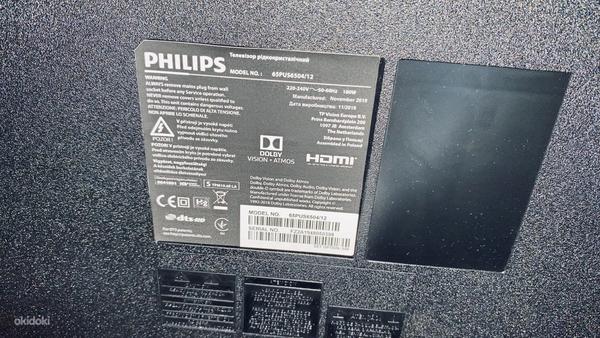Разбился экран Philips 65 дюймов. (фото #2)