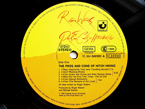 Roger Waters (Pink Floyd)- The Pros And Cons Of Hitch Hiking (4 foto / 4)