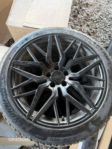 Продам диски с резиной r19, 5/112