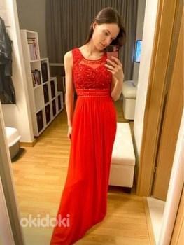 Punane pidulik kleit (foto #1)