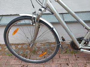 Schwinn Voyageur GS naiste hübriidratas + lastetool (5 foto / 9)