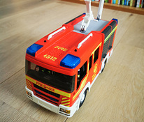 Пожарная машина playmobil и полицейская машина с лодкой