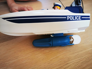 Playmobil tuletõje- ja politseiauto paadiga (3 foto / 10)