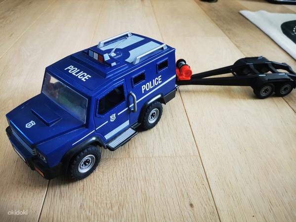 Playmobil tuletõje- ja politseiauto paadiga (foto #8)