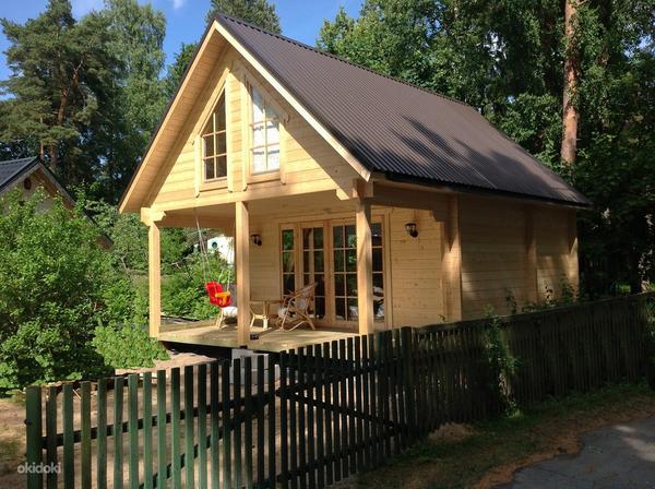 Suvila, palkmaja Kaleva B70 loghouse, wooden house (foto #5)