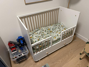 MYLLRA valge võrevoodi / MYLLRA valge võrevoodi (1 foto / 5)