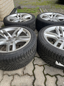 M: Audi 18” оригинальные диски Continental M+S (2 фото из 10)
