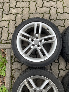 M: Audi 18” оригинальные диски Continental M+S (6 фото из 10)