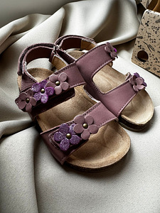 Wheat Sandal Cork Open Toe Clare Flowers OLD ROSE (3 foto / 5)