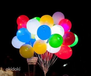 Воздушные cветящиеся LED шарики
