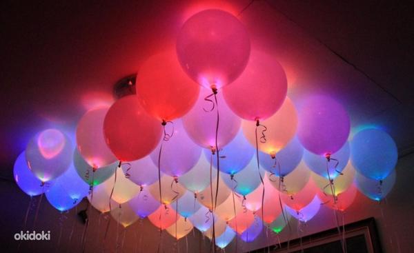 Воздушные cветящиеся LED шарики (фото #3)