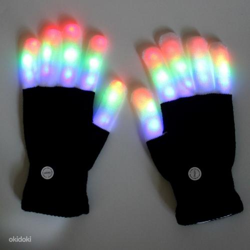 Светящиеся перчатки Light Up (фото #3)