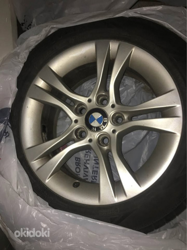 BMW originaalveljed 16”, rehvidel 165/55/16 , (3-seeria E90)