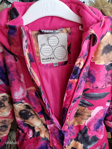 Huppa tüdrukute talveparka s.116 (3 foto / 3)