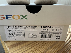 Geox tüdrukute sandaalid s.22 (3 foto / 5)