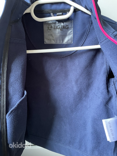 ZIGZAG куртка софтшел для девочек 98/104 (фото #4)