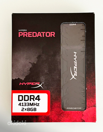 Mälu Kingston HyperX Predator 16GB 4133MHz DDR4 CL19 XMP (foto #2)