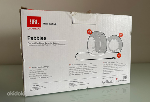 Компьютерные колонки JBL Pebbles (фото #7)