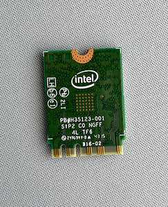 Intel Dual Band Wireless-AC 7265, Wi-Fi 5 + BT4.2 (2 foto / 2)