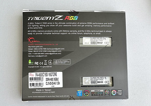 G.SKILL Trident Z RGB, DDR4, 16 GB, 4600 MHz, XMP 2.0 (3 foto / 10)