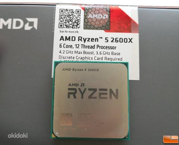 Protsessor Ryzen 5 2600X (AM4 socet) (фото #1)