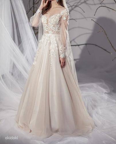 Очень красивое свадебное платье S Цена магазина 750 евро (фото #2)