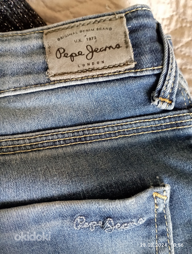 Джинсы Pepe Jeans S (маленький M) (фото #1)