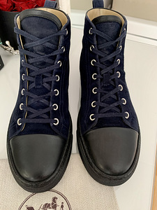 Hermes Navy High Top Sneakers (2 foto / 5)