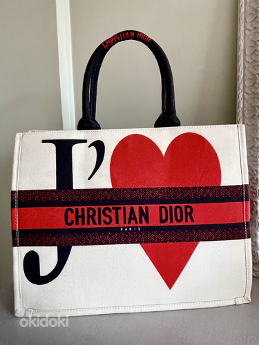 Christian Dior Book Tote Bag. Paris Limited Edition! (foto #1)
