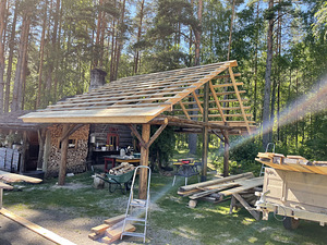 Puusepatööd,Puitkarkass,Katusetööd,Maja ehitus,Erilahendused (3 foto / 10)