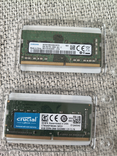Оперативная память DDR4 для ноутбука 2x 8 2666MHz