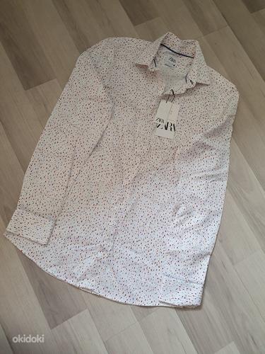 Новая рубашка ZARA / размер S (фото #4)
